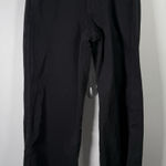 American Eagle  Super High Rise Baggy Wide Leg Pants Black Boho Y2K Womens 6 Photo 0