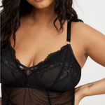Torrid  Sheer Black Lace Chemise Photo 5