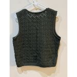 Astrifa Cardigan Sweater Size XL German Pure New Wool Solid Green Best Textured Photo 1