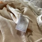 Impressions  Boho Chic Whimsical Lace Detail Babydoll Mini Dress Sz S EUC Photo 4