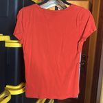 Ralph Lauren Vintage Y2K Lauren  Orange Cap Sleeve Baby Tee Size Medium Photo 6