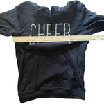 Adidas Cheer Hoodie Women's Medium Black Pullover Sweatshirt Athleisure Sporty Photo 6