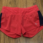 Oiselle  Shorts Womens 4 Hot Pink Athletic Lined Stretch Photo 0