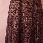 Donna Morgan  Black and Gold Animal Print Dress Photo 0