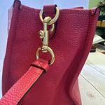 Coach  Dempsey Pink Leather Gold Hardware D2039-1959 Crossbody Purse 11x8x5” EUC* Photo 4