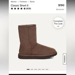 UGG  Classic Short 2 Chocolate Women’s Boots size 9 Photo 1
