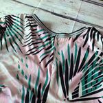 PROJECT RUNWAY TROPICAL SHORTS ROMPER Green Size L Photo 8