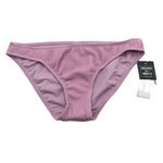 Salt + Cove Juniors Textured Hipster Bikini Bottoms Rib Dusty Violet Purple M Size undefined Photo 2