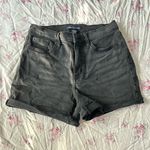 Calvin Klein  JEANS stretchy grey black jean shorts Photo 0