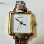 Anne Klein Silver & Gold Square Watch Photo 1