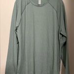 Outdoor Voices  Thinkfast Long Sleeve Tee Size XL Green Photo 0