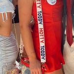 Lulus  Red Romper Photo 1