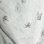 Vintage Y2K Hooded Sleeveless Embroidered Graphic Print Top Women’s Size Medium Blue Photo 9