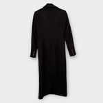 Favorite Daughter The Simon Double Breasted Longline Coat Size Small Black Photo 6