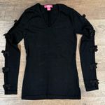 Lilly Pulitzer Edina Crewneck Sweater in Black Photo 1