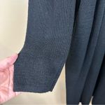 Banana Republic  Black Open Front Duster Cardigan Sweater Linen Blend XL Photo 4