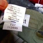 Carhartt Army Green Embroidered Logo Baseball Hat Autographed Photo 7