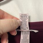 Victoria's Secret  Lounge Wear Women's Ribbed Burgundy Tee Size Medium Photo 4