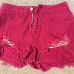 SheIn Pink Jean Shorts Photo 0