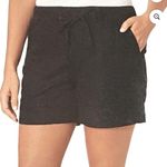 Briggs New York Brigg's Women's Black Linen Shorts Photo 1