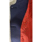 L.L.Bean Vtg Boos Jacket Austrian Pure New Wool 42 Austria Navy Blue Cardigan Photo 10