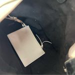 Theory  Limestone Pressun Nappa Leather Hobo Tote Bag Photo 11