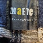 Maeve FOR ANTHROPOLOGIE DEEP BLUE HIGH WAISTED WIDE LEG FLARED JEANS 27 Photo 7