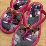 Ted Baker  Fuchsia Taito Bow Flip Flops Photo 1