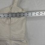 Reformation  Jeans Nikki Bustier Denim Mini Dress Vintage White cream 2 revolve Photo 2