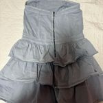 Mustard Seed Strapless denim ruffle dress Photo 2