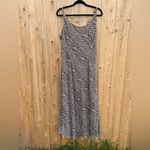 Ladies Essentials by Milano Maxi Dress Cheetah Print Ruffle Size‎ 14 Y2k Long Brown Photo 6