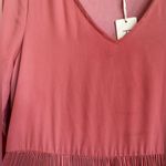 Roolee  Christian Kay Maxi dress salmon pink XXS NWT Photo 2