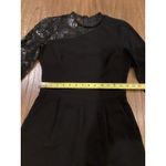 Shoshanna  long sleeve black lace 3/4 sleeve Marseille Romper size 2 Photo 2