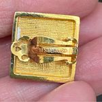 Vintage Signed LES BERNARD Designer Pearl Gold Photo 12