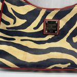 Dooney & Bourke zebra exotic animal striped mini tote bag Photo 6