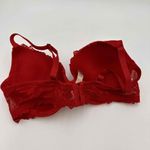 Lucky Brand  Red Lace Underwire Women's Bra Size 40C Photo 3