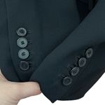 ZARA Belted Blazer Dress Women’s Size Medium Black Double Breasted Short Photo 8