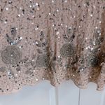 Mac Duggal . Sequin Gown with Embellished Rhinestone Hemline- NWT‎ Photo 5