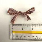 Kenneth Jay Lane pink rhinestone bow pin brooch Photo 6