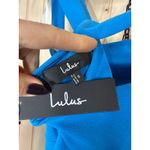 Lulus NWT  Glamorous Dedication Blue Sleeveless Column Maxi Dress Gala Banquet S Photo 7