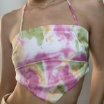 Nasty Gal Tie Dye Halter Top Photo 0