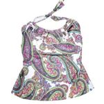 Freya New Wave Tankini Swim Top Allover Paisley US Size 30G UK 30F Bra Size Photo 0