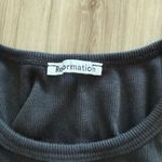 Reformation  Adel Tank Black Photo 3