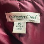 Coldwater Creek  vintage aztec wool blend multicolored collared jacket size P4 Photo 7