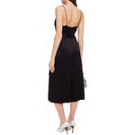 Alice + Olivia  Black Stain Harmon Cropped Belted Wide Leg Jumpsuit Size 8 Photo 1