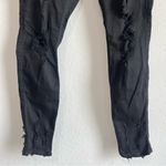 Hollister Women's Black Curvy Mid-rise Distressed Jean Legging 19R / 34W NWT Photo 2