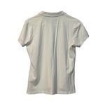 Eddie Bauer ‎ Shirt Women’s Large White Polo Short Sleeve Pima Cotton Preppy Golf Photo 1