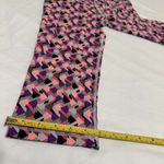 Victoria's Secret Knockout By Victoria’s Secret Pink Patterned Workout Pants Crop Leggings Sz S Photo 2
