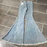 Blank Paige  Frayed Bell Bottom Jeans size Medium Photo 2
