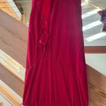 Cider Red Skirt and Shirt Set Photo 2